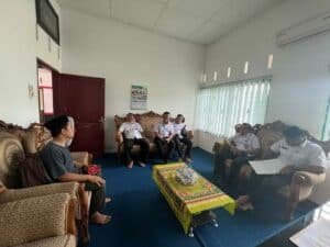 Kepala BNN Kabupaten Labuhanbatu Utara Melalukan Kunjungan Kerja Ke Majelis Ulama Indonesia ( MUI ) Labuhanbatu