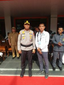 Kepala BNN Prov. Sulsel Menghadiri Undangan Apel Gelar Pasukan Operasi Ketupat 2021.