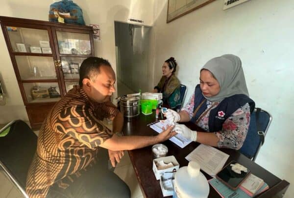 BNNK LABUHANBATU UTARA MERAYAKAN PASKAH HANI DENGAN AKSI DONOR DARAH