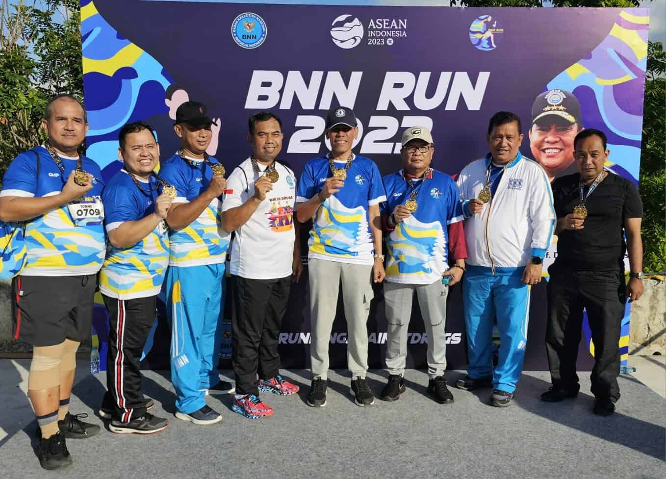 Run 2023 di Bali , Cegah Penyalahgunaan Narkoba dengan Kegiatan Positif
