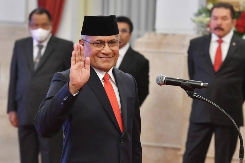 Pelantikan dan Pengambilan Sumpah/Janji Jabatan Kepala Badan Narkotika Nasional Republik Indonesia Bapak Irjen Marthinus Hukom