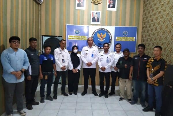 Konferensi Pers Akhir Tahun 2024 BNNK Labuhanabatu Utara