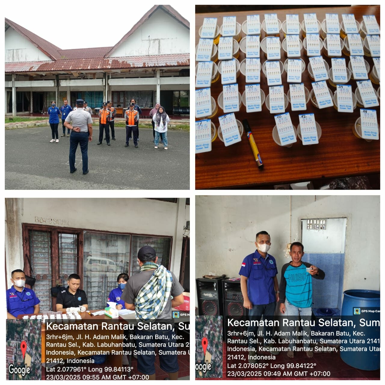 Melaksanakan Kegiatan Ramp Check dan Pemeriksaan Urine di Terminal Padang Bulan Rantauprapat Melaksanakan Kegiatan Ramp Check dan Pemeriksaan Urine di Terminal Padang Bulan Rantauprapat