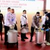 Kepala BNNK Labuhanbatu Utara Menghadiri Kegiatan Undangan Dalam Pelaksanaan Pemusnahan barang Bukti di Aula Polres Labuhanbatu